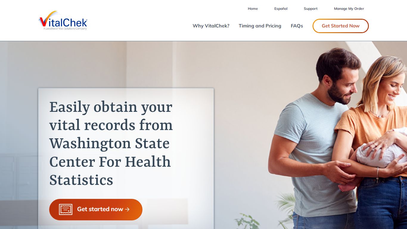 Washington State Center For Health Statistics (WA) - VitalChek